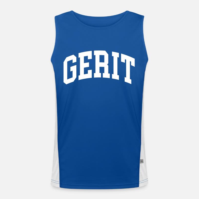 Gerit Débardeur respirant contrasté Homme 