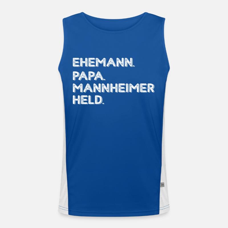 Marathon Courir Jogging Débardeur respirant contrasté Homme 