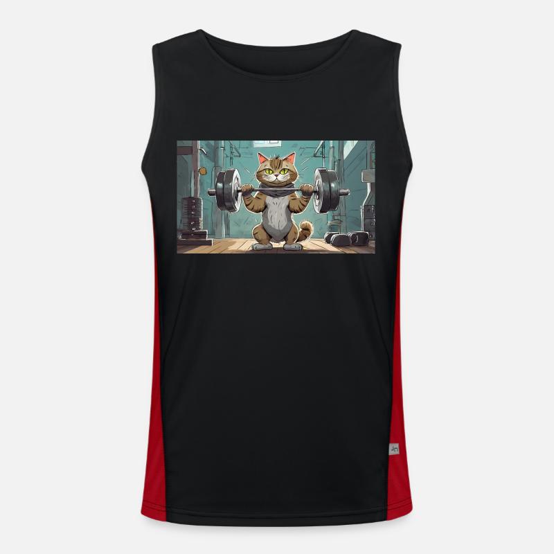 Pun ambiguous german expression - Muskelkater Men's Functional Contrast Tank Top 