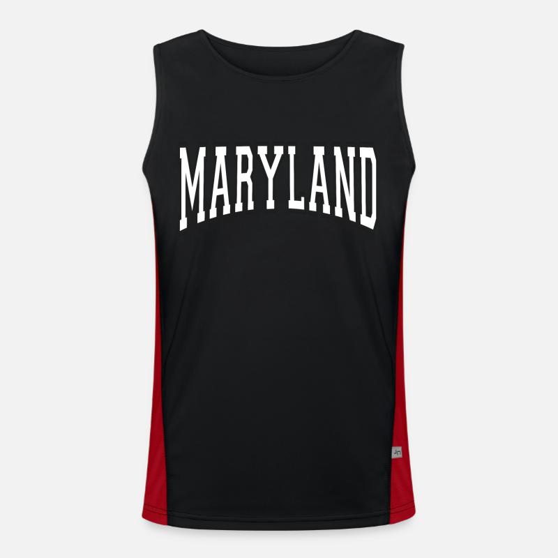 Maryland Men's Functional Contrast Tank Top 