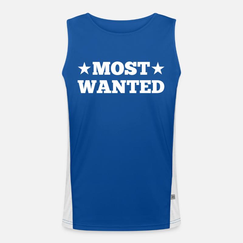 Most Wanted Men's Functional Contrast Tank Top 