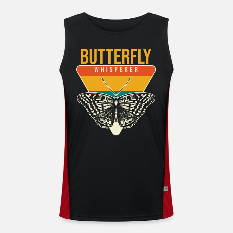 Papillons Butterfly Whisperer Débardeur respirant contrasté Homme 