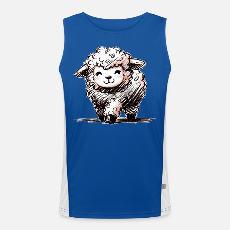 Lamb Men's Functional Contrast Tank Top 