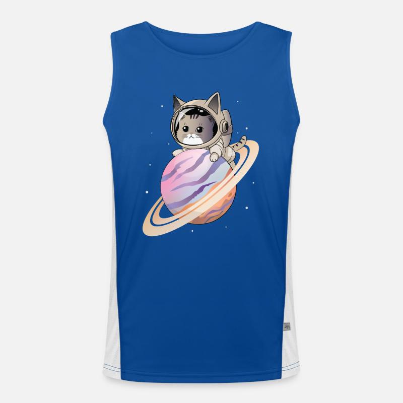 Chat de l’espace Débardeur respirant contrasté Homme 