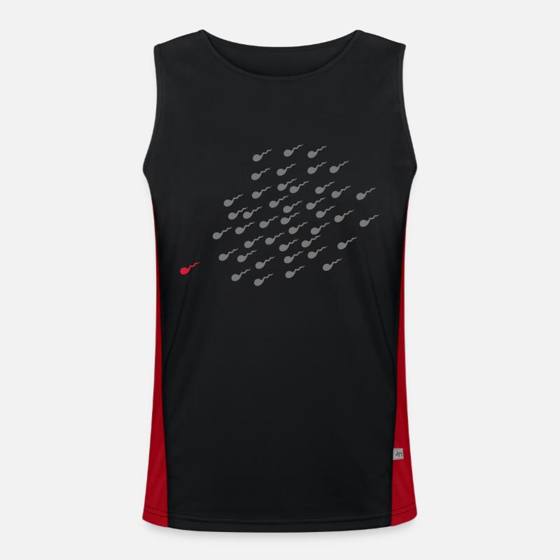 Sieger Funktionelles Kontrast-Tank Top für Männer 