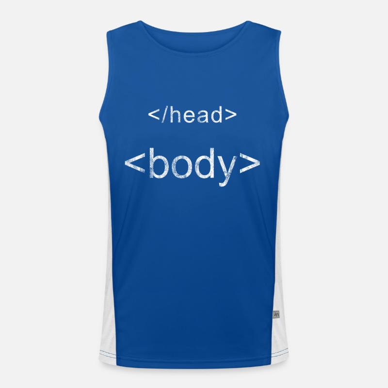 Programmierer Shirt Programmieren Funktionelles Kontrast-Tank Top für Männer 