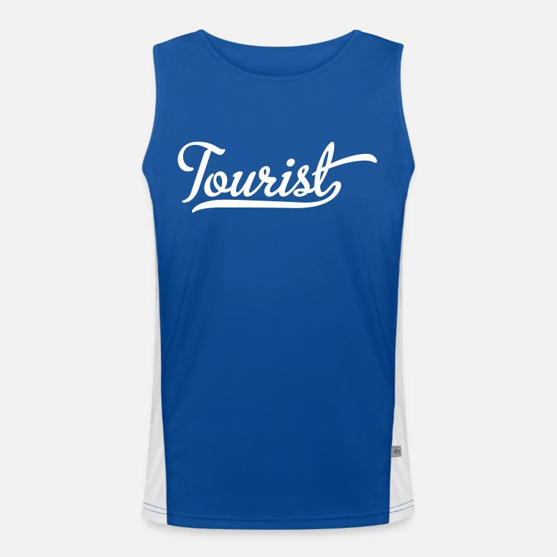 tourist Men's Functional Contrast Tank Top 