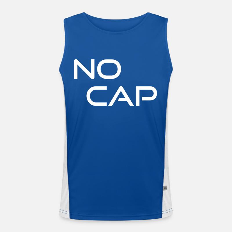 Pas de plafond Débardeur respirant contrasté Homme 