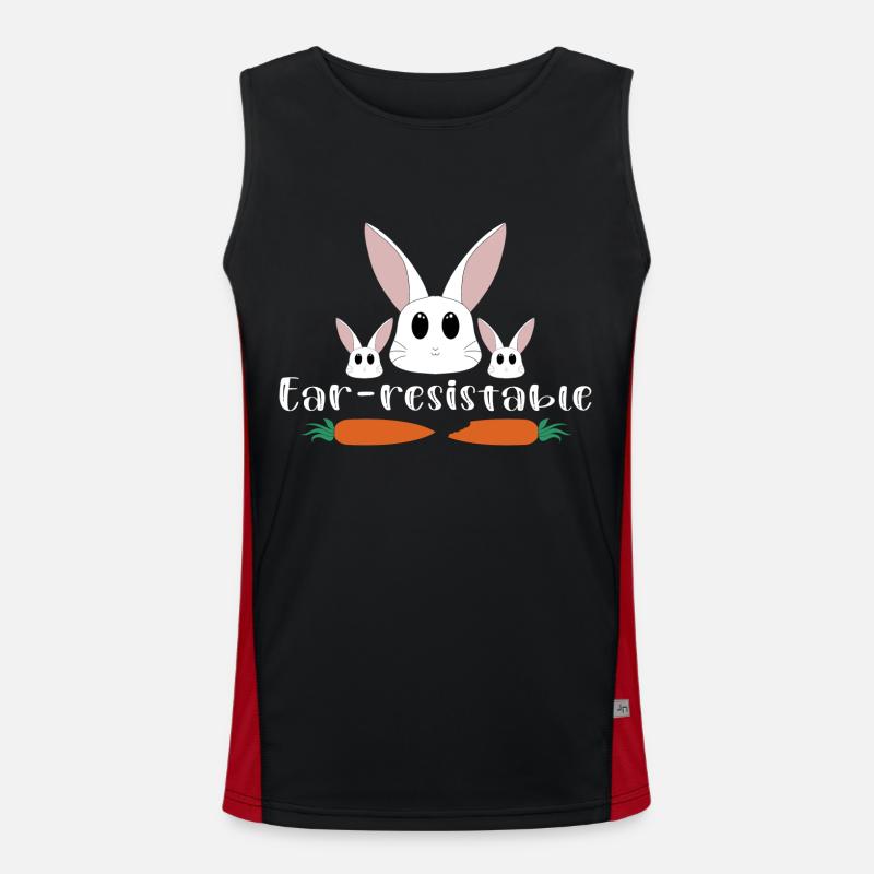 Ear-resistable Men's Functional Contrast Tank Top 