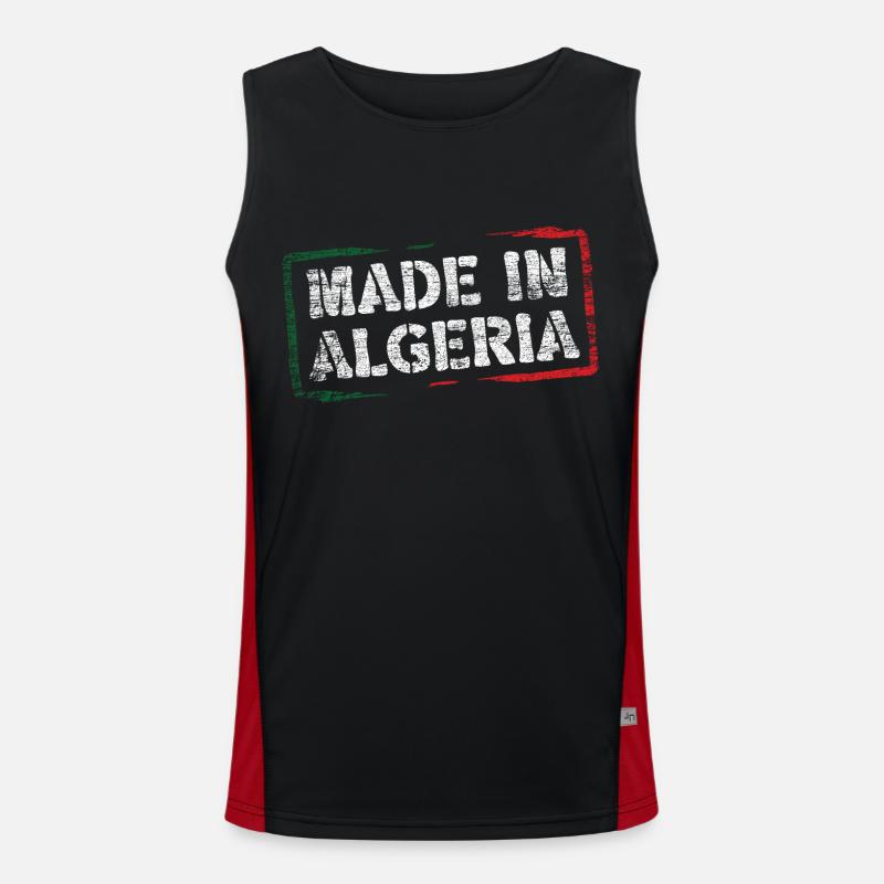 Made in Algeria Débardeur respirant contrasté Homme 