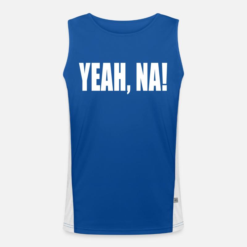 YEAH CLOSE! Men's Functional Contrast Tank Top 