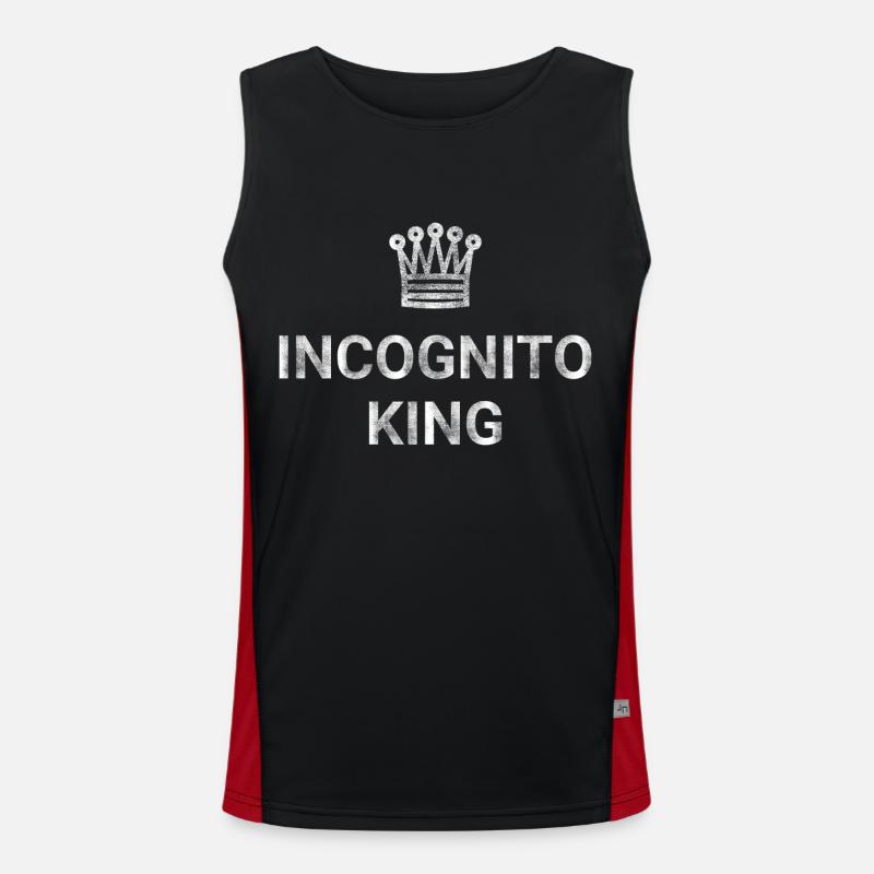Incognito King Men's Functional Contrast Tank Top 