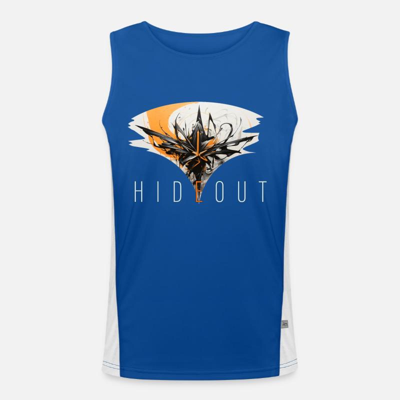 hideout Funktionelles Kontrast-Tank Top für Männer 
