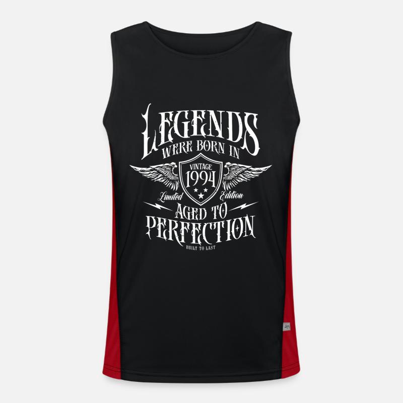 Legends were born in 1994 Men's Functional Contrast Tank Top 