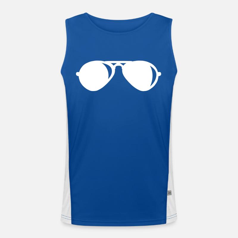sonnenbrille Funktionelles Kontrast-Tank Top für Männer 