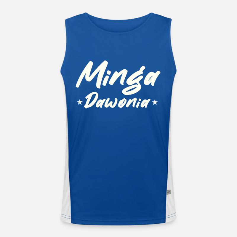 Minga Spruch vit à Munich Débardeur respirant contrasté Homme 