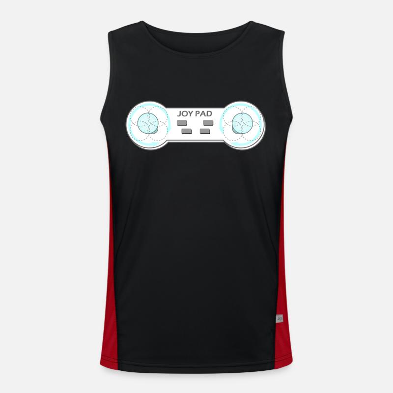 Joy Pad Boob Controller Men's Functional Contrast Tank Top 