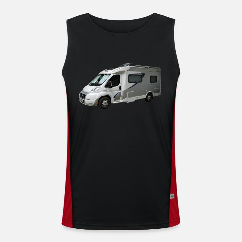 Reisemobil Funktionelles Kontrast-Tank Top für Männer 