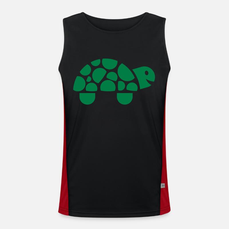Turtle Men's Functional Contrast Tank Top 