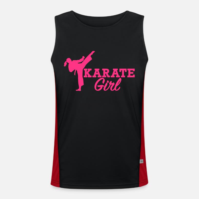 Karate Men's Functional Contrast Tank Top 