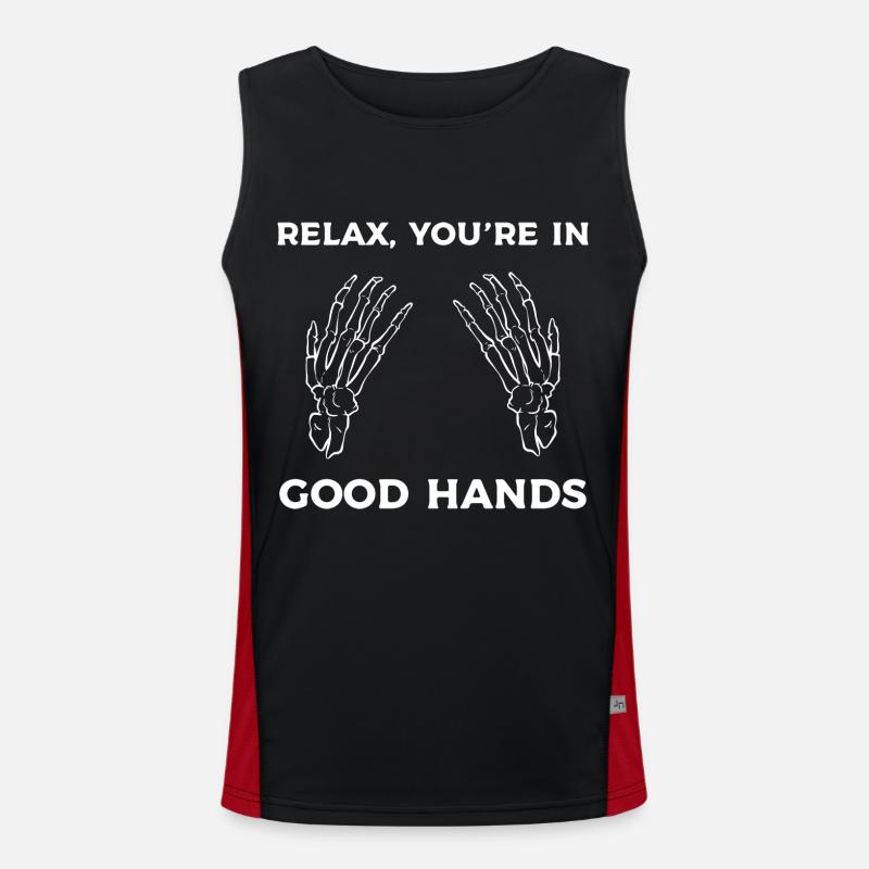 physiotherapy Men's Functional Contrast Tank Top 