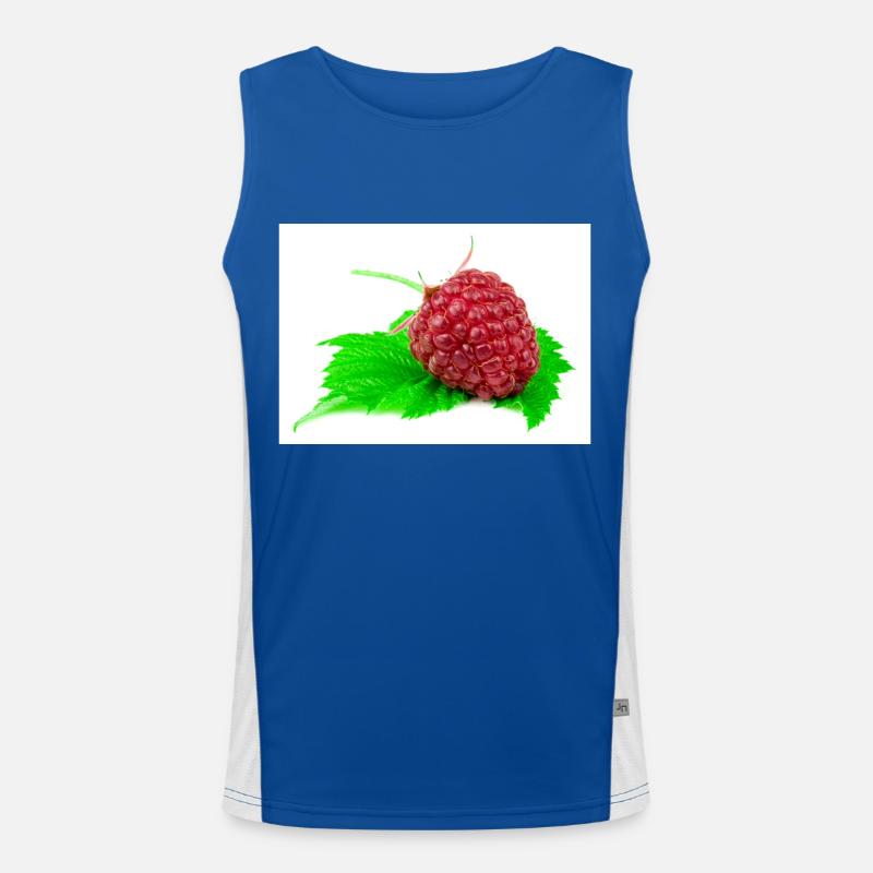 Raspberry. Raspberry Men's Functional Contrast Tank Top 