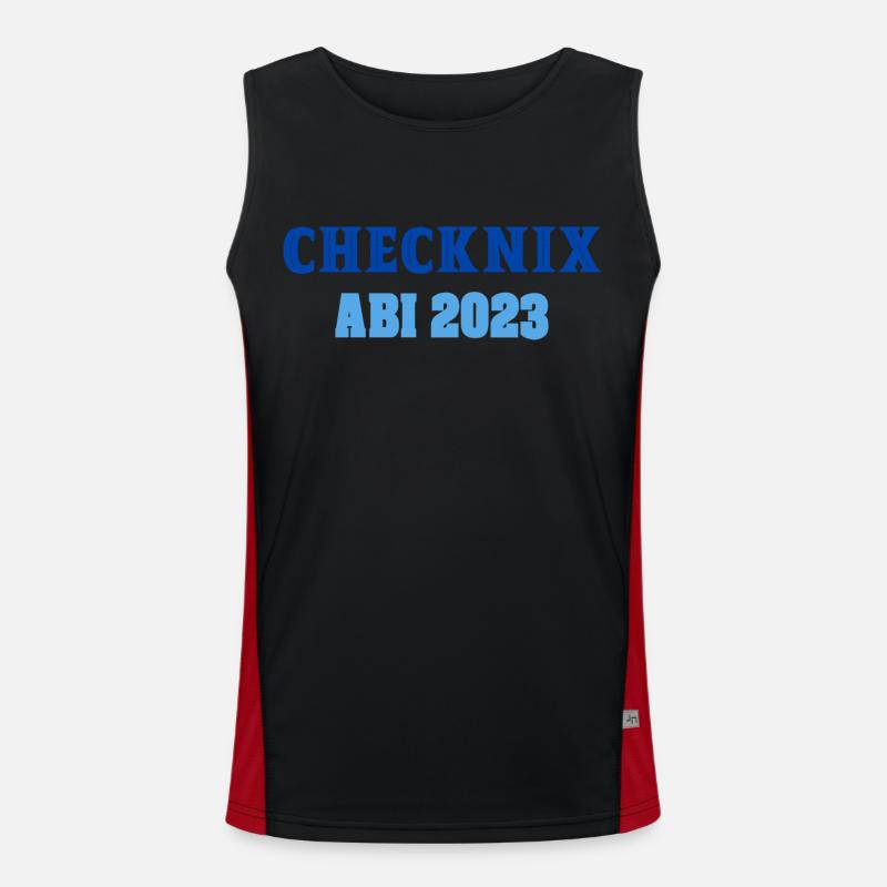 Checknix ABI 2023 Men's Functional Contrast Tank Top 
