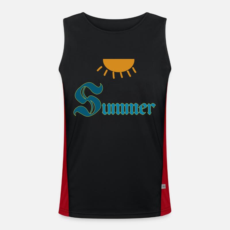 Buzzer Men's Functional Contrast Tank Top 