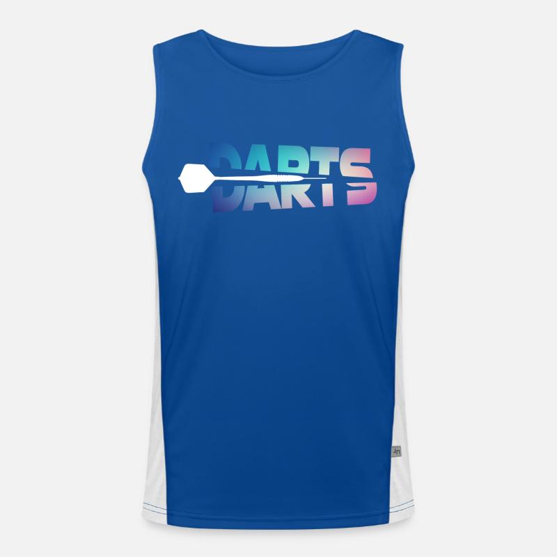 Darts Funktionelles Kontrast-Tank Top für Männer 