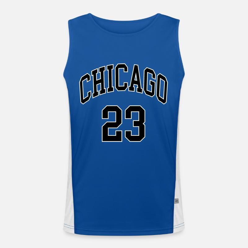 Chicago 23 Men's Functional Contrast Tank Top 