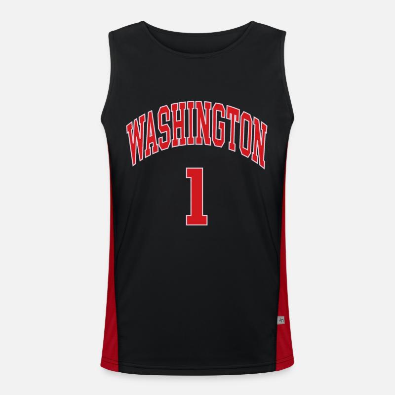 Washington 1 Men's Functional Contrast Tank Top 