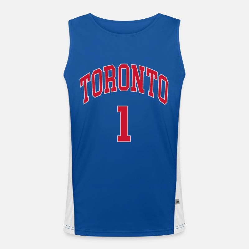 Toronto 1 Men's Functional Contrast Tank Top 