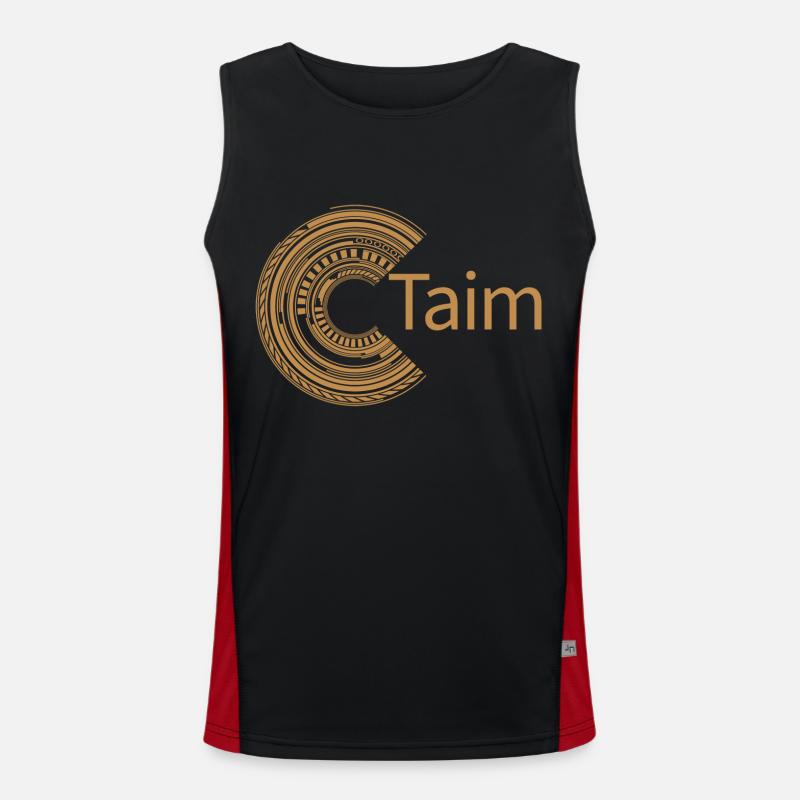 Für Taim Funktionelles Kontrast-Tank Top für Männer 