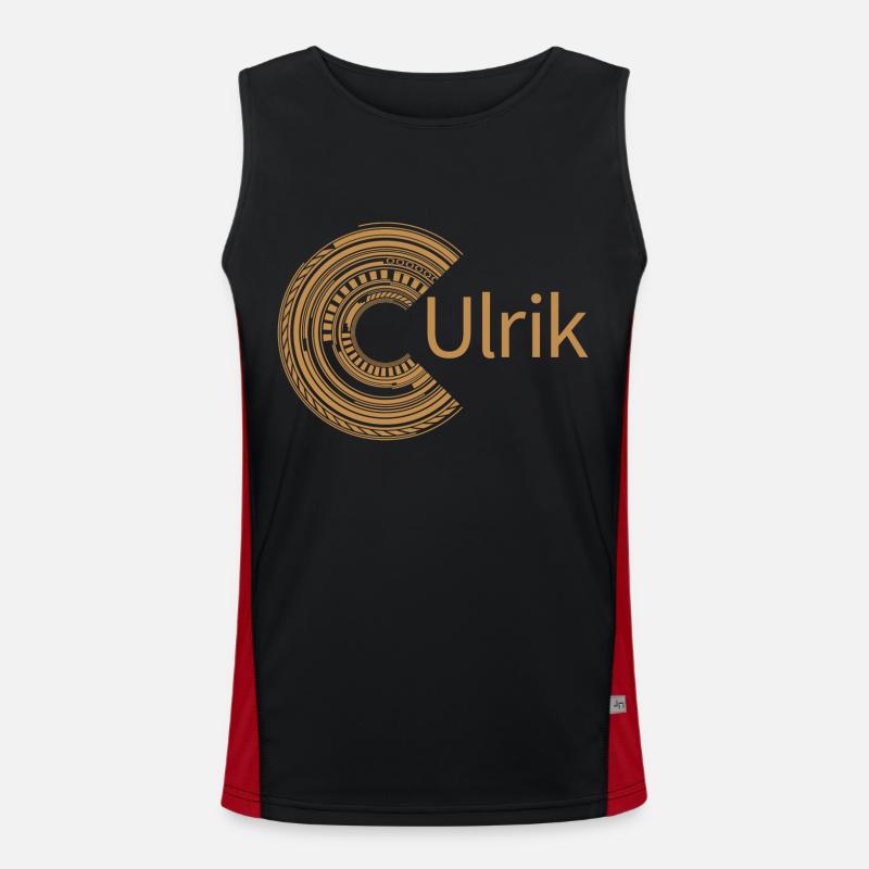 Für Ulrik Funktionelles Kontrast-Tank Top für Männer 