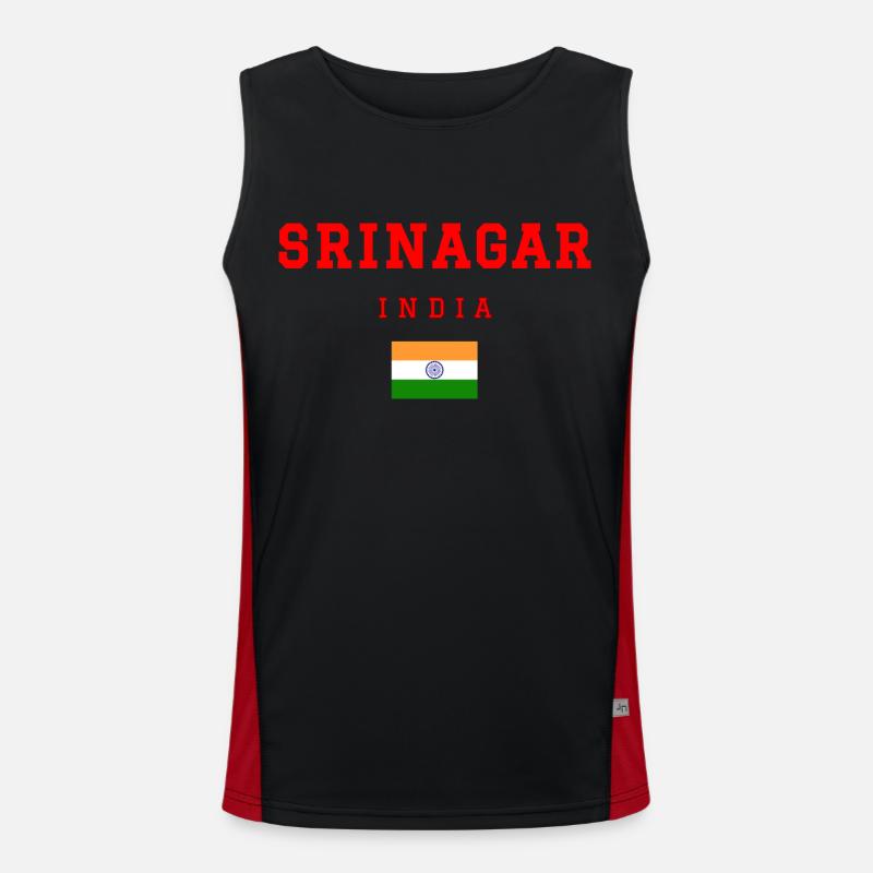 Srinagar, India Men's Functional Contrast Tank Top 