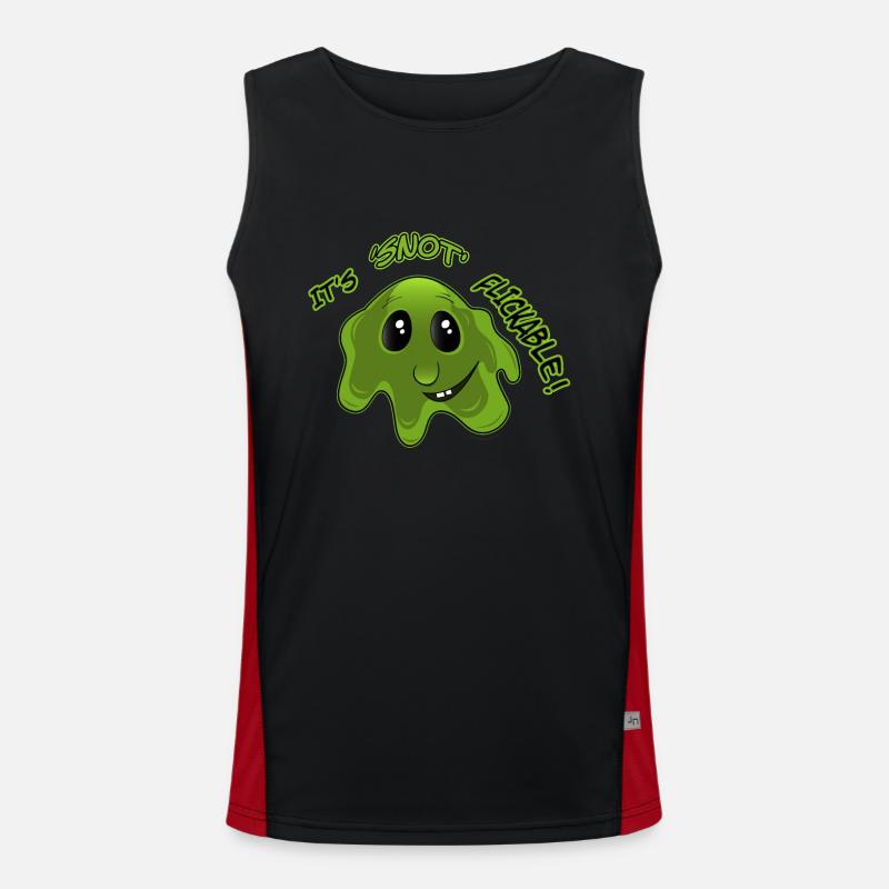 SNOT Flickable Men's Functional Contrast Tank Top 