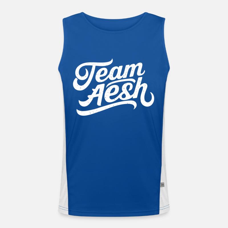 Team Aesh cadeau Débardeur respirant contrasté Homme 