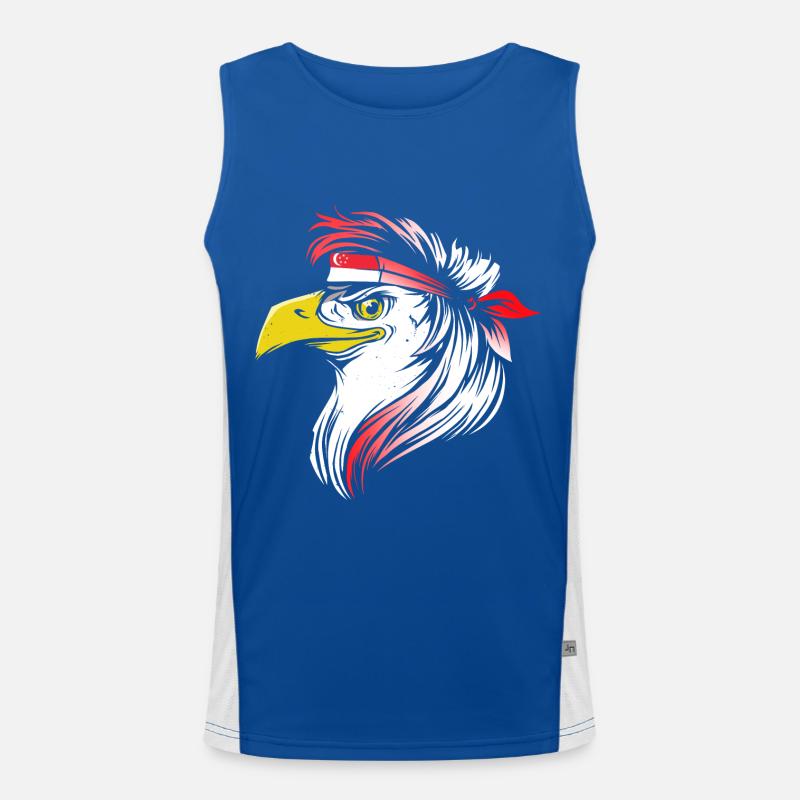 Sindh Débardeur respirant contrasté Homme 