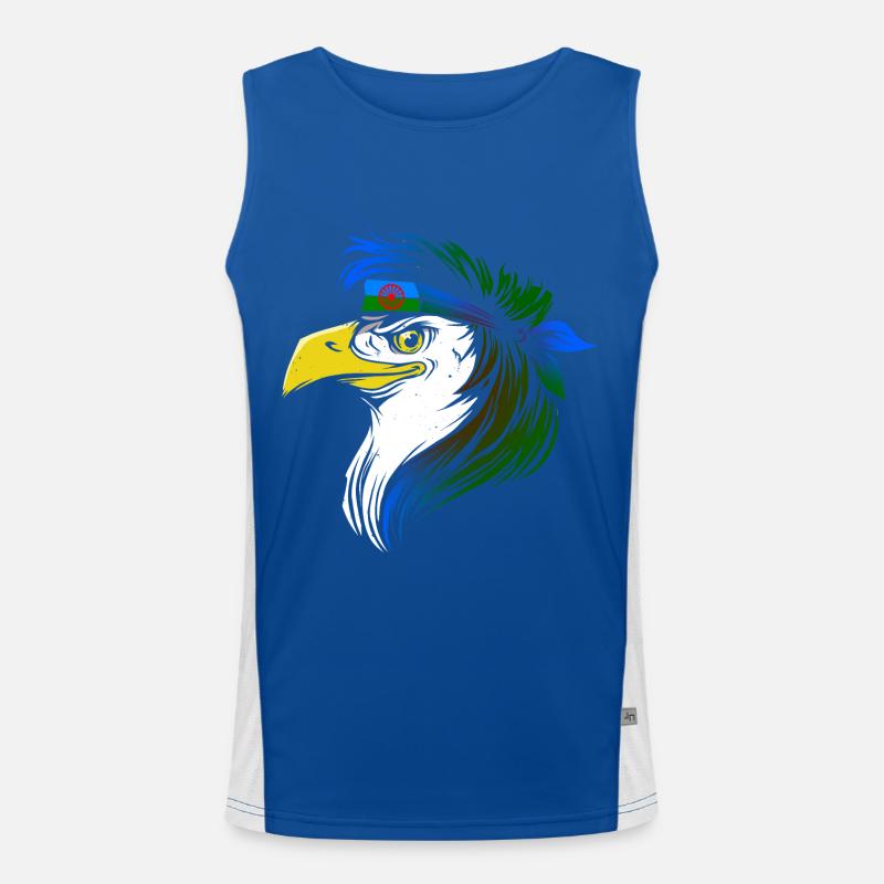 Roma Funktionelles Kontrast-Tank Top für Männer 