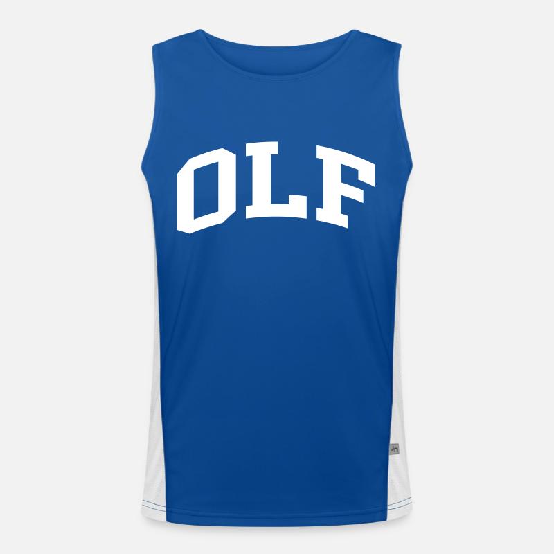 Olf Funktionelles Kontrast-Tank Top für Männer 