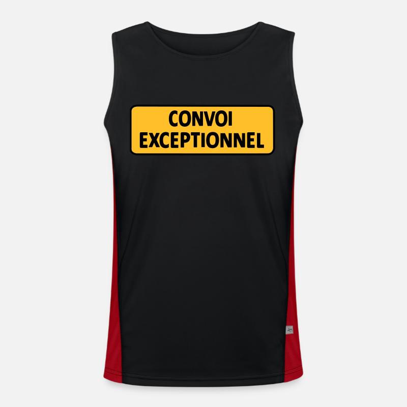 Convoi Exeptionnel Débardeur respirant contrasté Homme 