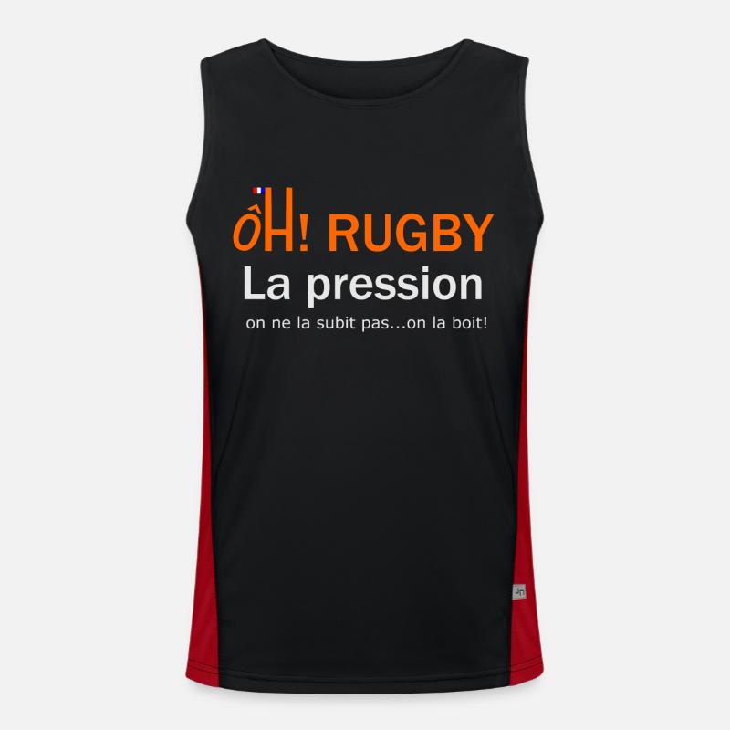 oh rugby pression Débardeur respirant contrasté Homme 