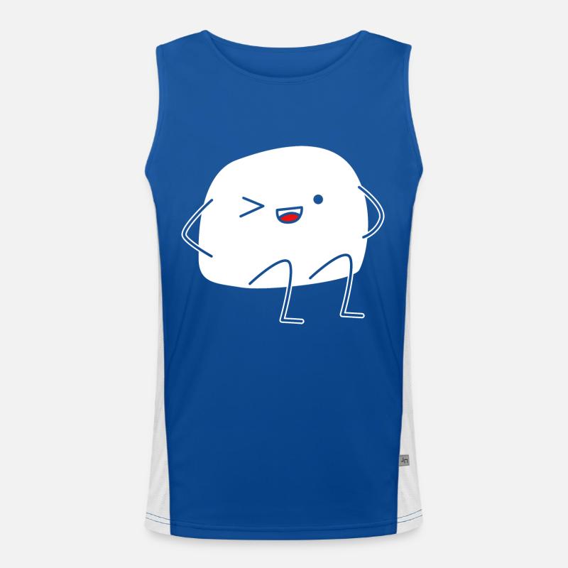 Pierre ciseaux papier Débardeur respirant contrasté Homme 