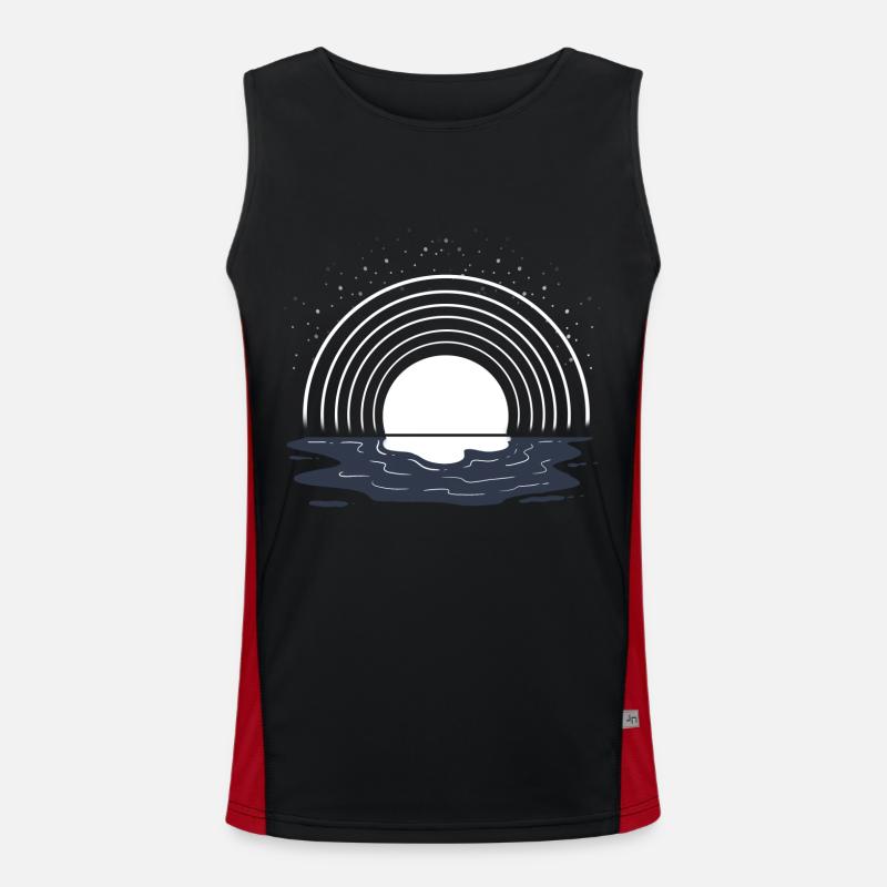 Vinyl Record Record Collector Record Men's Functional Contrast Tank Top 