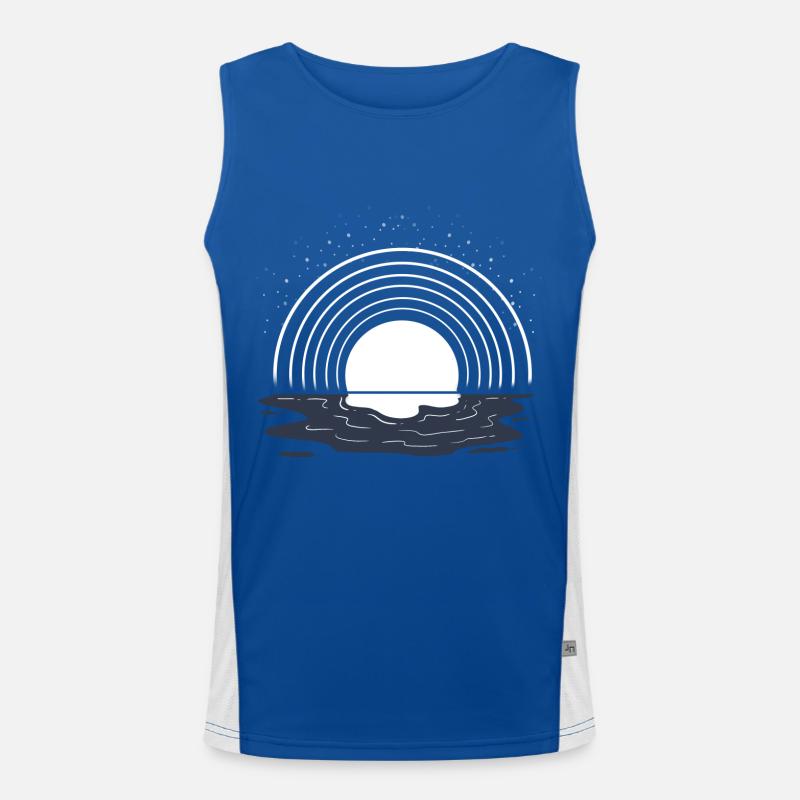 Vinyle Disques De disques Collectionneur de disques Débardeur respirant contrasté Homme 