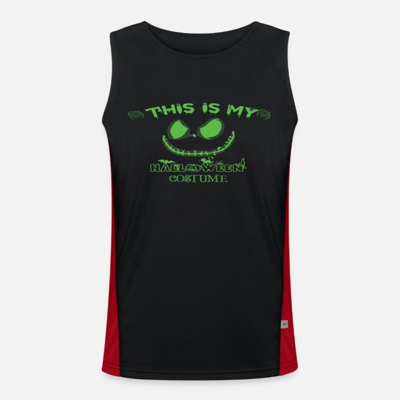 This is my Halloween Costume Funktionelles Kontrast-Tank Top für Männer 