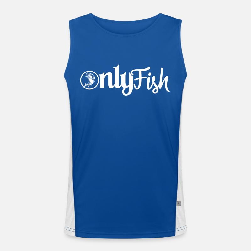 Only Fish Men's Functional Contrast Tank Top 