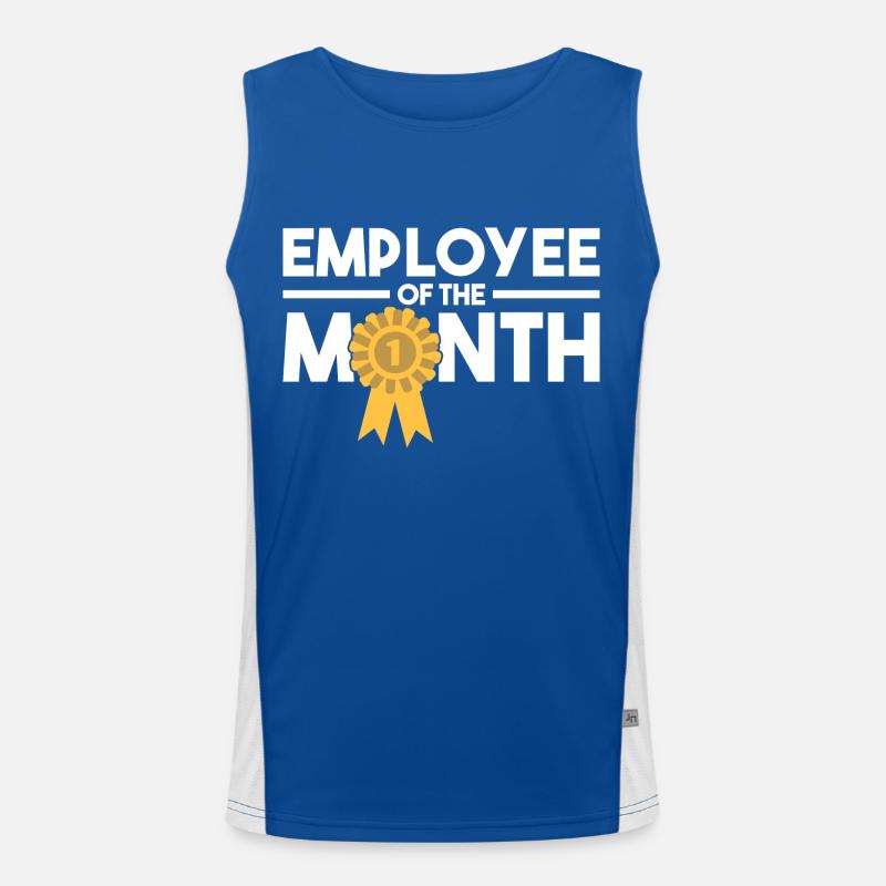 Prix de l’employé du mois Job Débardeur respirant contrasté Homme 
