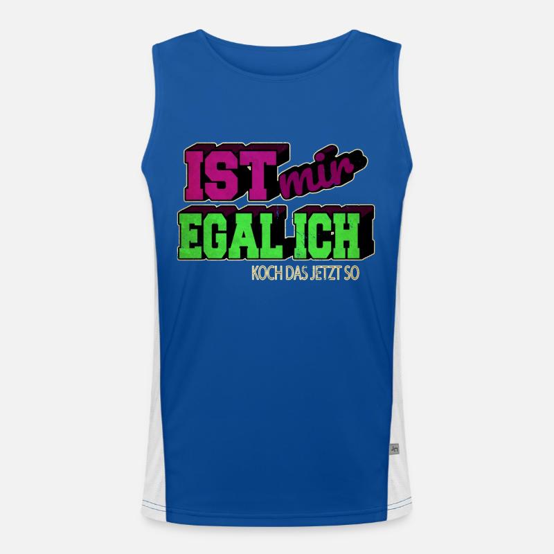 lieben geschenkidee vegetarier geburtstagsgeschenk Funktionelles Kontrast-Tank Top für Männer 