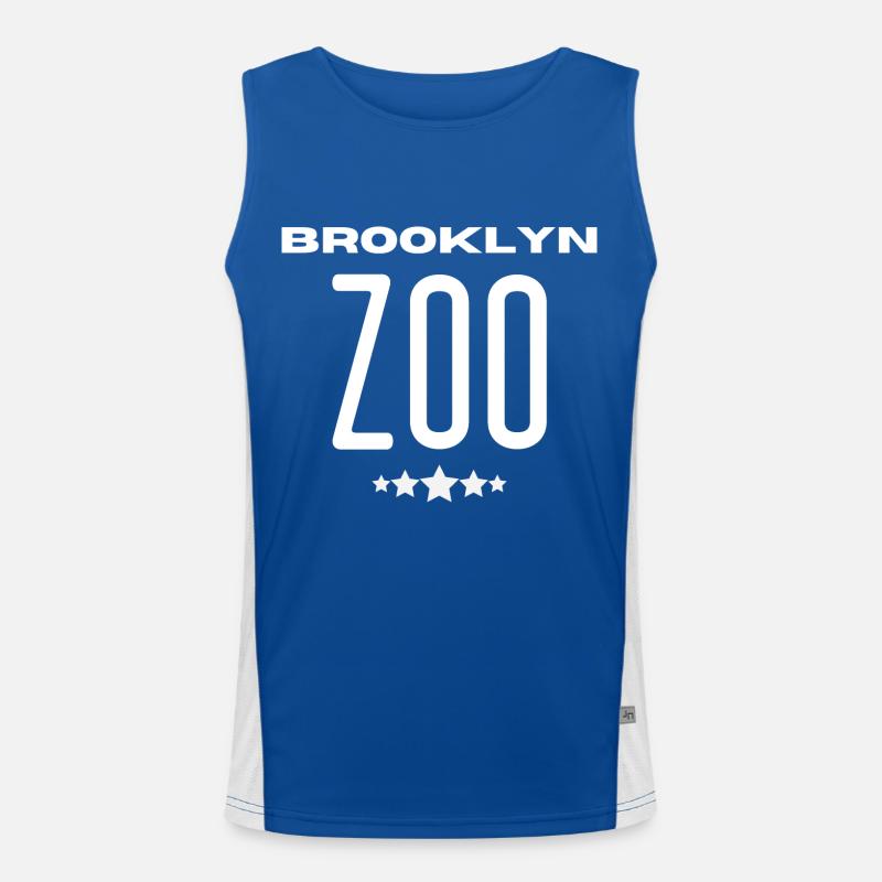 BROOKLYN ZOO! Men's Functional Contrast Tank Top 